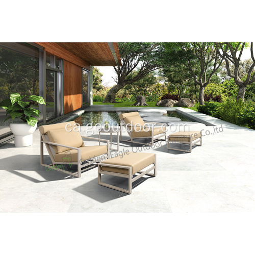 Sofà de jardí còmode 5pcs